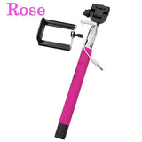 22-100cm Portable Extendable Handheld Monopod Audio Cable Wired Palo Selfie Stick Self-Pole Artifact For Iphone Samsung Android - NEIGHBOUR JOY